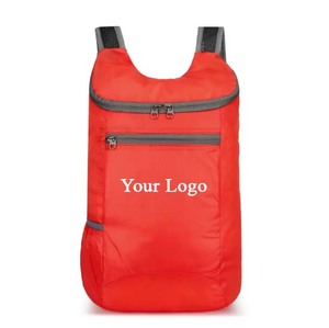 Custom Logo Student Lightweight Waterproof Backpack, <b>Large</b> Capacity Outdoor Sports Bag for Travel Promotional Gift - Product Image 5