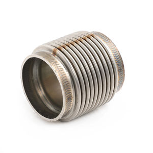 Гибкий соединительный патрубок для выхлопной системы <span class=keywords><strong>2</strong></span> дюйма ID, длина <span class=keywords><strong>2</strong></span>,55 дюйма, из нержавеющей стали - Product Image 2