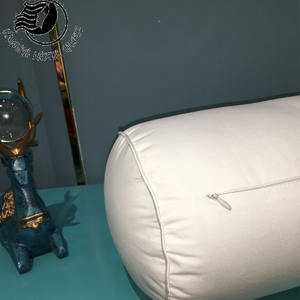 Almohada de hotel de lujo Almohada cilíndrica Rollo de cuello Almohada de caramelo larga blanca Insertar Cojín de sofá - Product Image 4