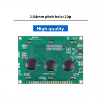 Module d'affichage graphique LCD COB 12864K bleu, 20 broches, 5V, écran matriciel 128x64 points avec contrôleur AIP31108