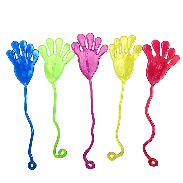 Mini gelatina elástica para dedos, juguete sensorial para recuerdo de fiesta, TPR, colores variados