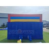 Château gonflable sur le thème des dessins animés personnalisé avec toboggan pour enfants, toboggan gonflable extérieur pour événements, fêtes, usage commercial