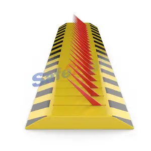 Safeagle Uni-directional Remote Control Traffic Spikes Barrier Road Blocker Vehicle Entrance Hydraulic Automatic Tire Killer