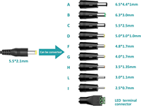 Adaptateur secteur universel 15V 2A, chargeur, cordon d'alimentation pour robot à litière 15 volts, LED et plus, adaptateur DC 2A