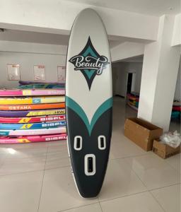 Tabla de Paddle Surf Inflable Profesional Negra para Pesca y Deportes Acuáticos con Accesorios DR0 - Product Image 3