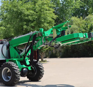 Pecan Fruit Hydraulic Vibration Harvester Self Propelled Type <strong>Date</strong> <strong>Palm</strong> High Altitude Picker Machine Pecan Vibration Harvester - Product Image 2