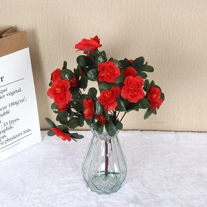 ดอกไม้ประดิษฐ์ตกแต่งดอกชวนชมขนาดเล็ก7สาขา - Product Image 4