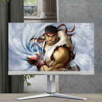 Monitor de Juegos para PC de Escritorio, Ajustable, 27 Pulgadas, IPS, Sin Bordes, 1MS, 2K HDR, 1200 Adaptive Sync, Mini LED, Luz Azul Baja, 98% SRGB