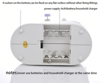Machine à coudre domestique portable mini à moteur, 2 vitesses, plate, à aiguille unique, en plastique, prête à être expédiée, idéale pour le dropshipping
