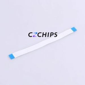 JS05A-22P-150-4-8 FFC Cable (Flexible Flat Cable) P=0.5mm Connector 22P 0.5mm 0.3mm Non-Inverting - Product Image 2