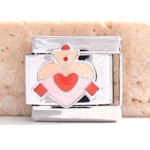 Módulos de Pulsera Italiana de Acero Inoxidable, Serie Amor, Corazón, Regalo para Enamorados, Accesorios de Joyería Unisex - Product Image 5