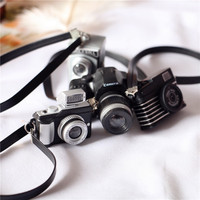 Mini-caméra électrique pour maison de poupée elfe de Noël, accessoires BJD pour modèle de jouet miniature DIY