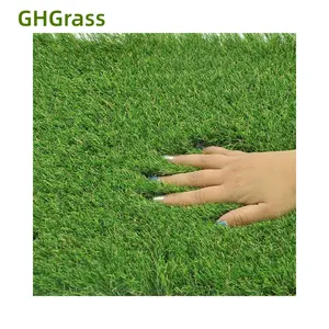 GHGrass China meist verkauftes Kunstrasen gras mit hoher Dichte Hochwertiger Garten-Kunstrasen