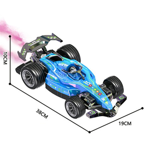 รถแข่งบังคับวิทยุ F1 สเกล 1:10 ความเร็วสูง พร้อมฟังก์ชั่นพ่นละอองน้ำ และระบบควบคุมคู่ 2.4Ghz ด้วยรีโมทและแอปพลิเคชั่นสำหรับเด็ก - Product Image 5