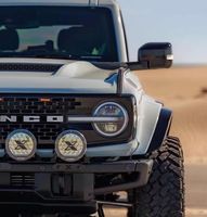 Extensions de passage de roue larges pour Ford Bronco. Accessoires de modification tout-terrain. Garde-boue élargis en fibre de verre.