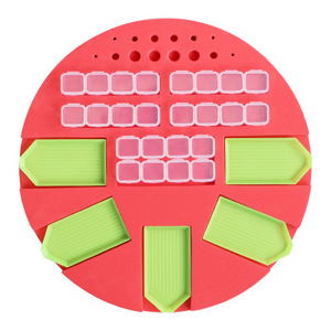 Nouveau Jeu D'outils Bricolage <span class=keywords><strong>Fait</strong></span> Main Perceuse Plateau <span class=keywords><strong>Etabli</strong></span> Diamant Peinture Plateau D'éponge - Product Image 5
