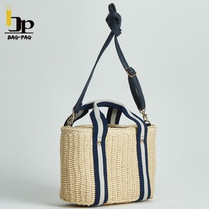 2018 Nouveau Ins conception chaude en gros flexible portatif beige rayure <span class=keywords><strong>Marocain</strong></span> <span class=keywords><strong>Sac</strong></span> De Paille De plage - Product Image 4