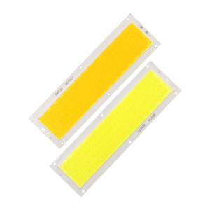 Puce LED COB haute luminosité 120x36mm 12V 20W, lampe de travail haute puissance, plusieurs couleurs de lumière - Product Image 1