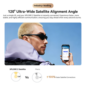 Nuevo Teléfono Inteligente Resistente Blackview XPLORE 2 Satelital 5G con Mensajería de Voz Satelital, Pantalla de 6.73 Pulgadas, Batería de 20000 mAh, Teléfono para Exteriores - Product Image 2