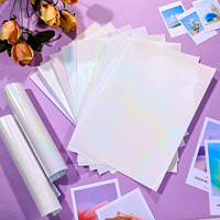 Film de plastification à froid transparent PVC personnalisé A3/A4, résistant à l'eau, 8,5*11, brillant, protection photo, feuille souple en rouleau