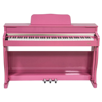Multi Function Digital Piano 88 Standard Weighted Keys Beginner Professional Electric Musical Instruments With USB Headphone