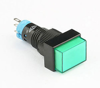 Vente flash, meilleur prix, bouton poussoir lumineux 10 mm No Nc 12 V
