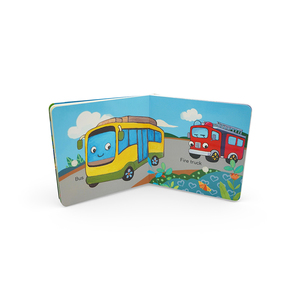 <span class=keywords><strong>Libro</strong></span> per la prima infanzia sulle macchine e i veicoli |   <span class=keywords><strong>Libro</strong></span> Illustrato Interattivo a Tema Auto/Camion per lo Sviluppo dei Bambini in Età Prescolare - Product Image 4