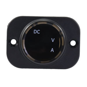 เครื่องวัดแรงดันไฟฟ้าดิจิทัลขนาดเล็กแบบแผงหน้าปัด LED, เครื่องวัดแรงดันไฟฟ้าแอมมิเตอร์และแอมป์มิเตอร์ดิจิตอลสำหรับรถยนต์ - Product Image 2