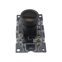 Module de webcam HD 1080P pour faible luminosité avec microphone intégré, objectif grand angle, plug-and-play, reconnaissance vidéo intelligente par IA