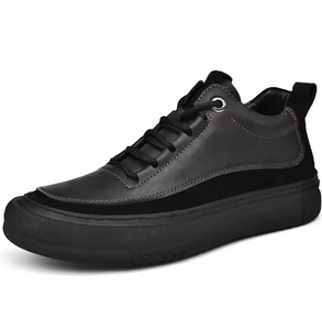 Vente en gros Ysd Sneakers à lacets tendance italienne, en cuir véritable de haute qualité, respirantes, légères, à plateforme - Product Image 2
