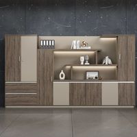 Expédition rapide, mobilier de bureau de direction en bois de haute qualité, armoire à dossiers, bibliothèque, étagère, armoire de rangement de documents