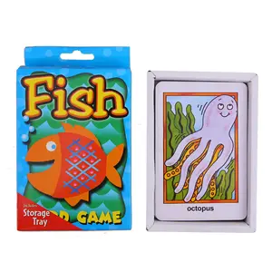 36 cartas de jogo para crianças 7.8*11.7, cartas divertidas, personagens de animais profissionais, quebra-cabeça de brinquedo