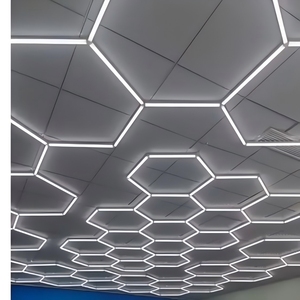 ไฟ LED หกเหลี่ยมแบบแขวนราคาถูกไฟตกแต่งร้านค้าดีไซน์รังผึ้งขายดี - Product Image 3