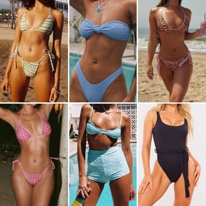 Traje <span class=keywords><strong>de</strong></span> <span class=keywords><strong>Baño</strong></span> <span class=keywords><strong>de</strong></span> Una Pieza con Cuello Halter <span class=keywords><strong>para</strong></span> <span class=keywords><strong>Mujer</strong></span>, Ropa <span class=keywords><strong>de</strong></span> Playa Sexy <span class=keywords><strong>para</strong></span> Verano, Bikini <span class=keywords><strong>de</strong></span> Verano a Bajo Precio, Venta al por Mayor, Envío Aleatorio - Product Image 5