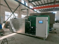 Industriële voedselvriesdroger motor 500kg, 304 roestvrij staal, alles-in-één vacuümdroogmachine voor fruit, koffie JK-FD-50N