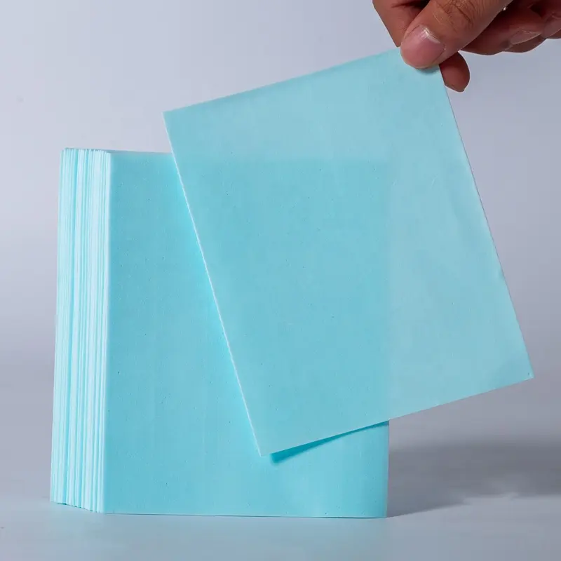 На заказ ваш логотип биоразлагаемый моющийся лист для стирки, средство для удаления пятен, синий лист мыла для стирки