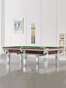 Iluminación moderna francesa para mesa de billar, esquina metálica para mesa de billar plegable de 7 pies - Product Image 3