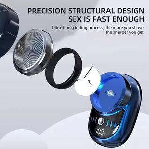 Afeitadora Eléctrica Portátil Recargable USB para Hombre, Mini Afeitadora de Viaje, Precio Bajo de Fábrica, Venta al por Mayor - Product Image 5