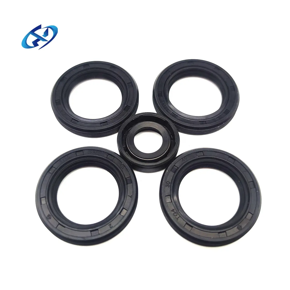 Gear Pumps High Quality Black Tg Nitrile Rubber Double Spring Oil Seals