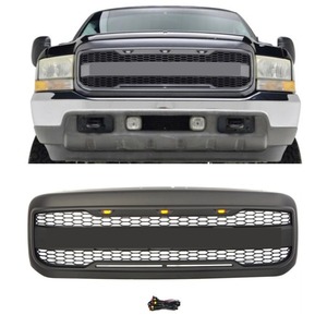 Grille de pare-chocs avant de voiture, grilles de course, calandre pour Ford F250 1999-2004, kit carrosserie, accessoires automobiles - Product Image 1