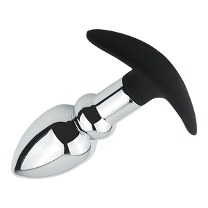 Sexbay Factory Metal Anal Plug Siliconen Ankerbasis Aluminium Seksspeeltjes Butt Plug Prostaatstimulatie Voor Mannen En Vrouwen - Product Image 3