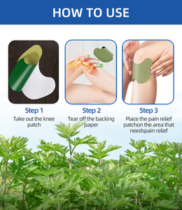 Patch <span class=keywords><strong>Herbal</strong></span> Naturel à l'Armoise Qiao Fusheng OEM pour Soulager les Douleurs du Dos, des Articulations et des Genoux Durée de Conservation de 2 Ans Certifié MSDS - Product Image 2