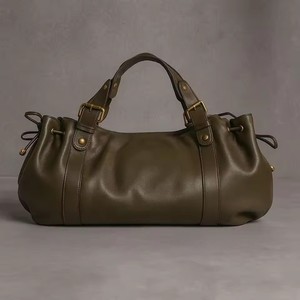 <span class=keywords><strong>Sac</strong></span> Fourre-Tout en <span class=keywords><strong>Cuir</strong></span> <span class=keywords><strong>Souple</strong></span> Délavé Vintage Mode <span class=keywords><strong>Femme</strong></span> Grande Capacité pour Navetteur Multi-Poches Bandoulière Messager - Product Image 3