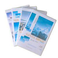 DePai personnalisable à la mode 100 feuilles A5 Séduisant-Scenic-Cover EVA Glue Sleeve Notebook pour l'innovation des étudiants