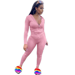 Conjuntos de Ropa de Dos Piezas para Mujer, Trajes Deportivos, Joggers, Colección Primavera 2022 - Product Image 3