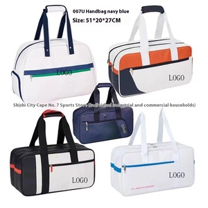 Custom Professional Women's Badminton Tennis Backpack Large Capacity Sports Bag Waterproof Pu Wear-resistant Sports Gear - Product Image 5
