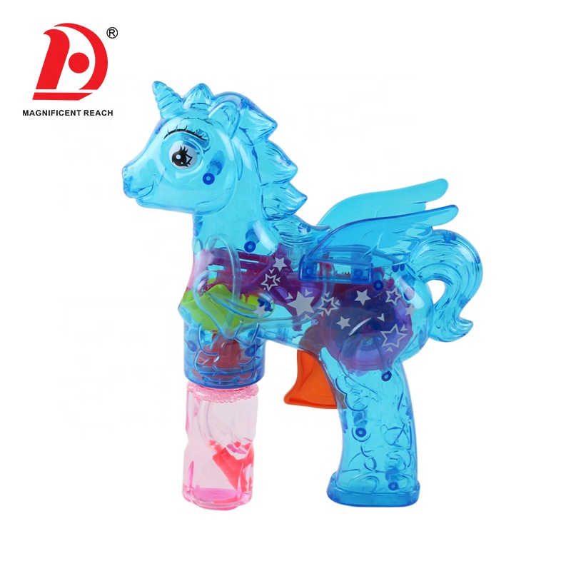 HUADA 2023 игра мечты прозрачный пластиковый легкий мыльный пузырь водяной шутер пистолет игрушка для детей