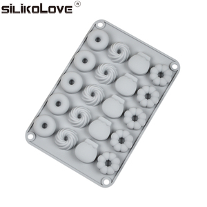 MUYULINS Molde de silicona para donuts de 20 cavidades para dulces y chocolate - Product Image 6
