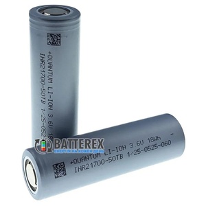 Bateria de Alta Descarga 21700 Quantum INR21700-50TB 5000mAh 3.6V 60A Substitui Molicel 21700 P50B para Pacotes de Baterias de Drones - Product Image 3