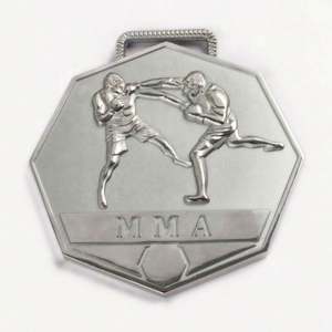 Medalla Deportiva de Boxeo MMA de Metal 3D en Latón Personalizada y Económica de Fábrica con Impresión en Serigrafía y Grabado para Uso Promocional - Product Image 2